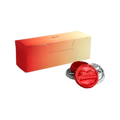 18-Piece Premium Custom Foil-wrapped Chocolate Gift Box