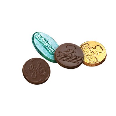 1.75" Round/Oval Custom Molded Chocolate